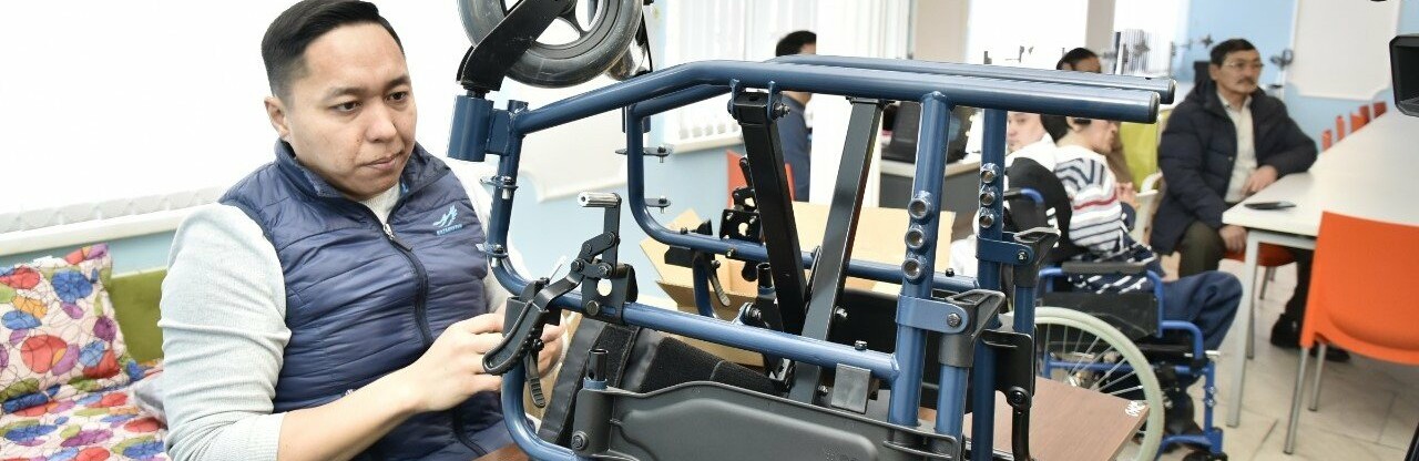 Ақтөбелік мүмкіндігі шектеулі жандарға арбалар берілді Ақтөбелік мүмкіндігі шектеулі жандарға арбалар берілді, Алдрапекова Альбина
