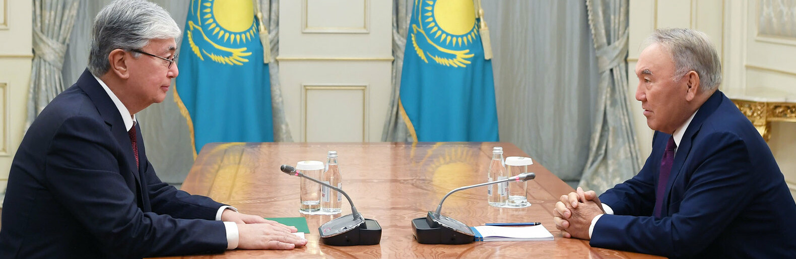 Елбасы Нурсултан Назарбаев встретился с Президентом Казахстана Касы... Елбасы Нурсултан Назарбаев встретился с Президентом Казахстана Касым-Жомартом Токаевым, Сагимбаева Баян