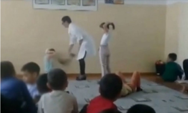 В Актобе сотрудников санатория "Чайка", где избивали ребенка, уволи... В Актобе сотрудников санатория "Чайка", где избивали ребенка, уволили, Саркулова Арай